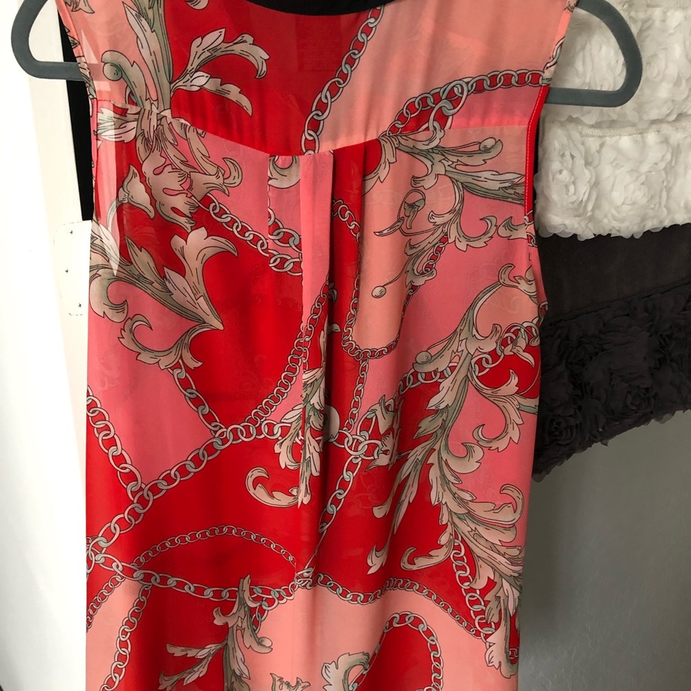 Woman’s sleeveless blouse